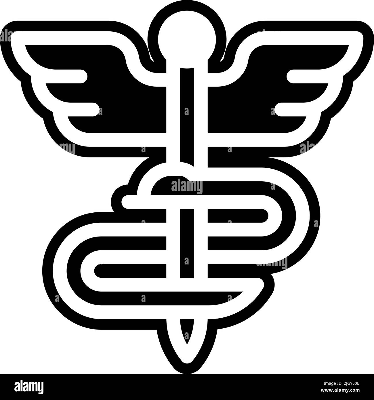 Pharmacy caduceus icon Stock Vector Image & Art - Alamy
