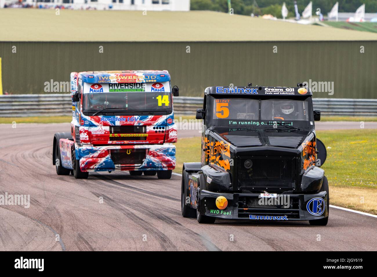 British Truck Racing Championship Thruxton July 2022 Stock Photo Alamy