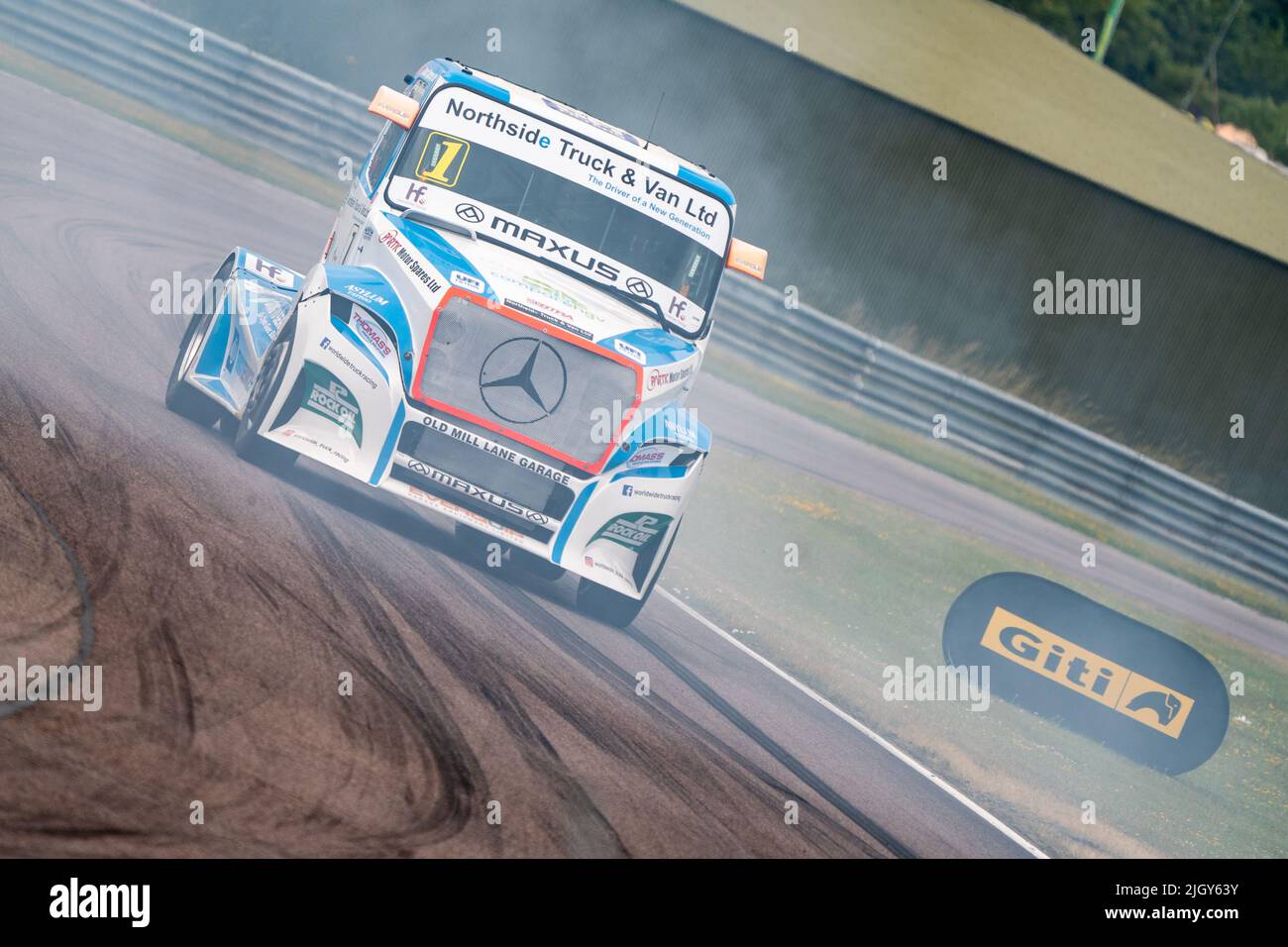 British Truck Racing Championship Thruxton July 2022 Stock Photo Alamy