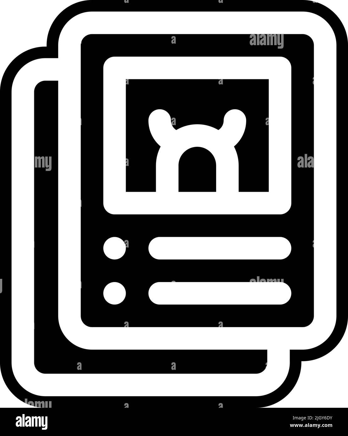 Online game cards icon . Stock Vector