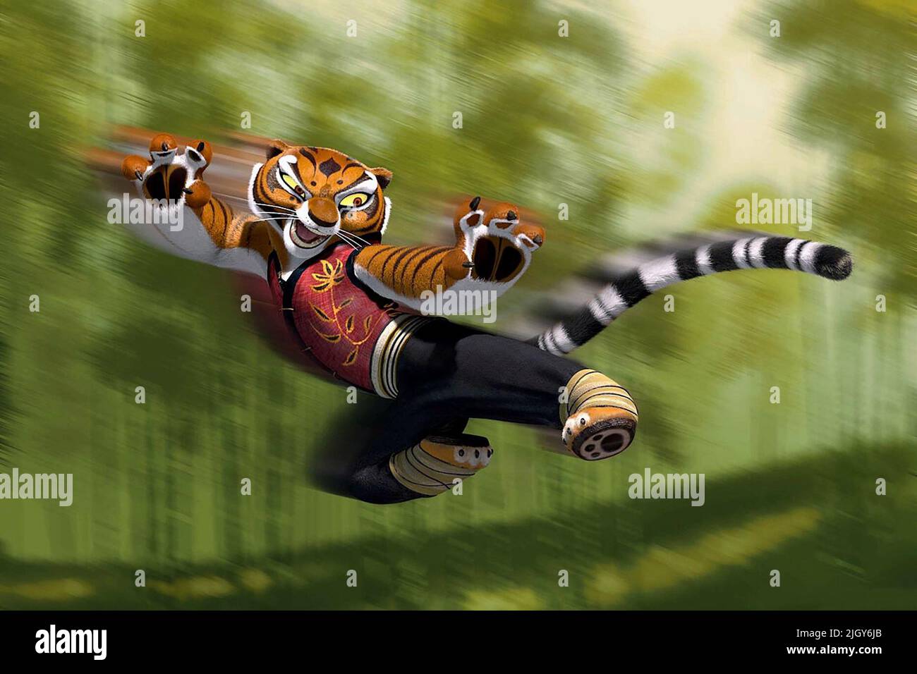 TIGRESS, KUNG FU PANDA, 2008 Stock Photo