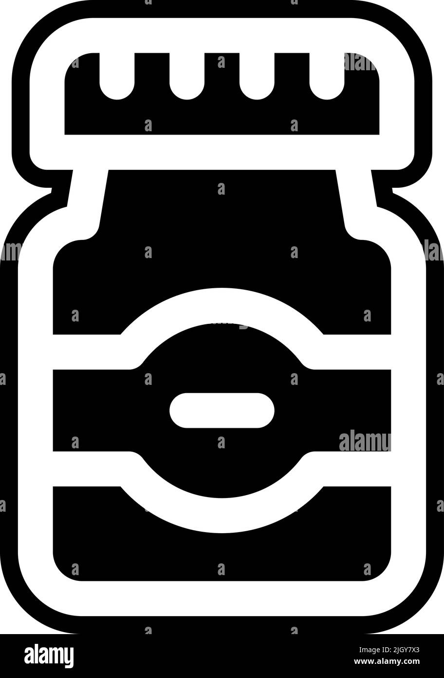 Plastic products jar icon Stock Vector Image & Art Alamy
