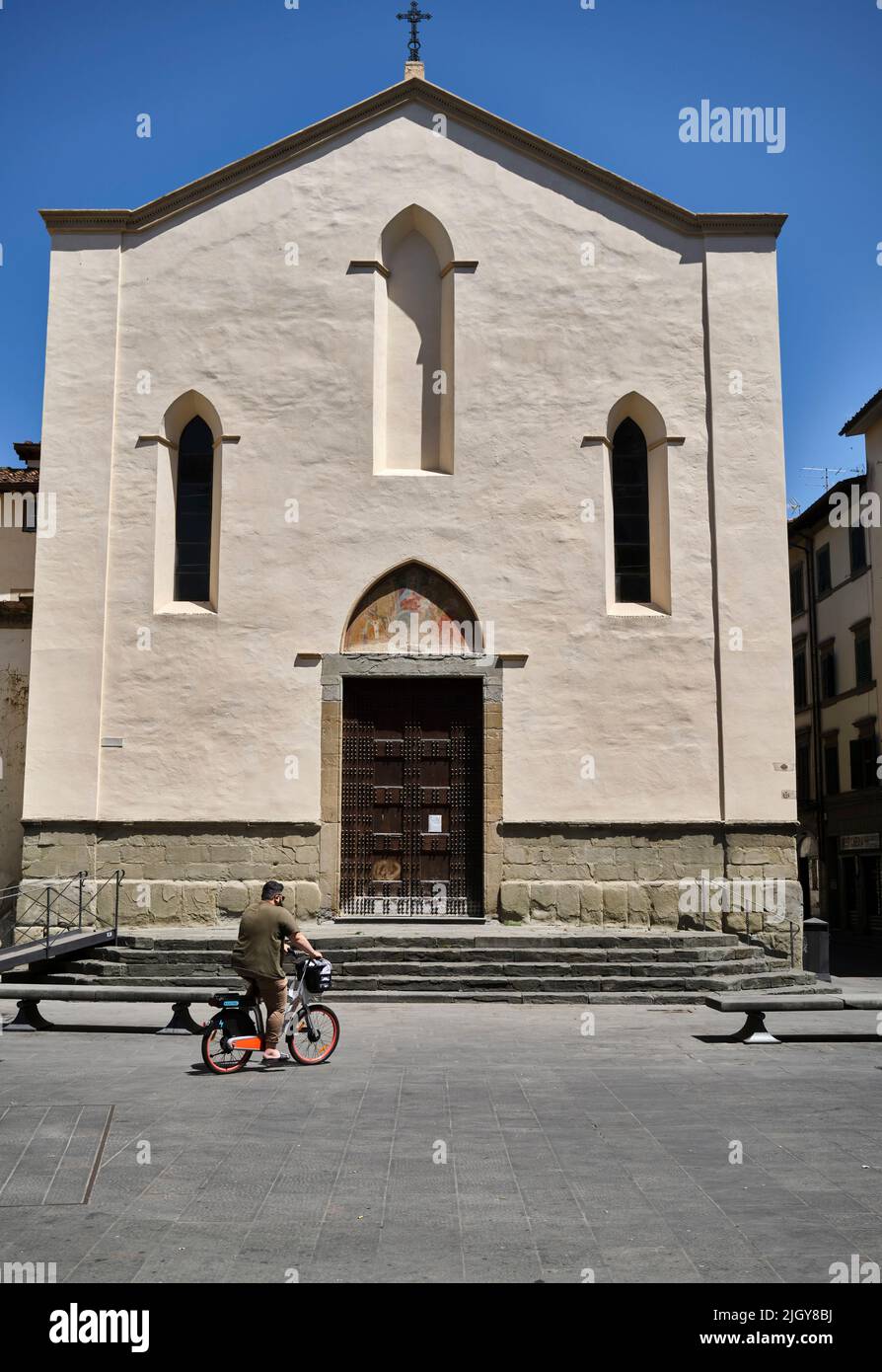 Chiesa di Sant Ambrogio Florence Italy Stock Photo