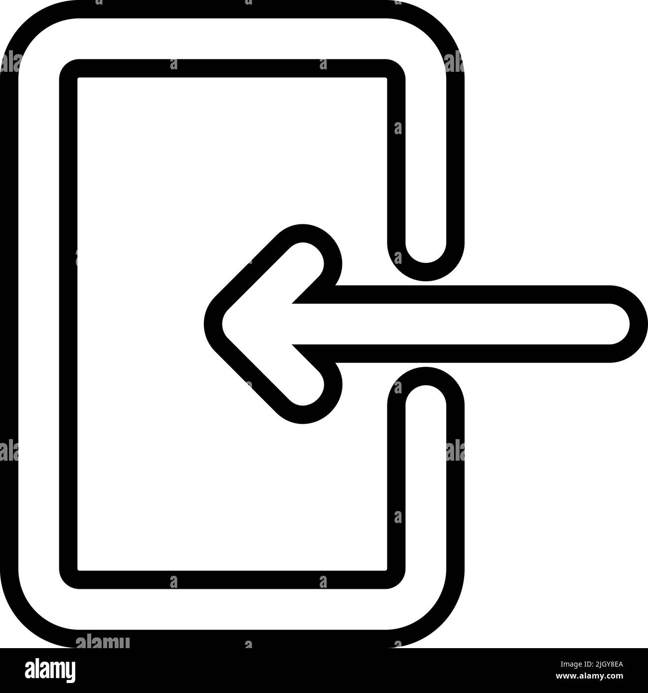 User interface login icon Stock Vector Image & Art - Alamy