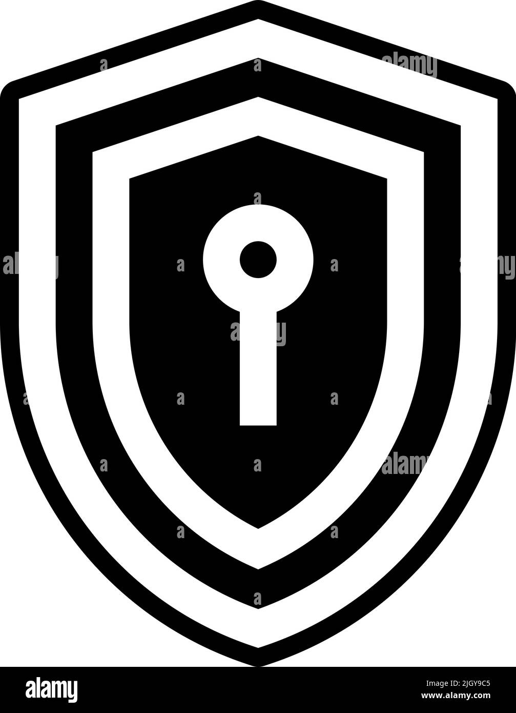 Web maintenance log in icon . Stock Vector