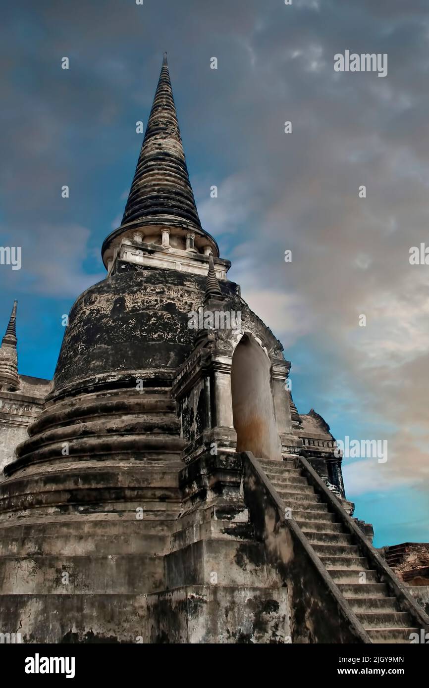 The Historic City of Ayutthaya Stock Photo