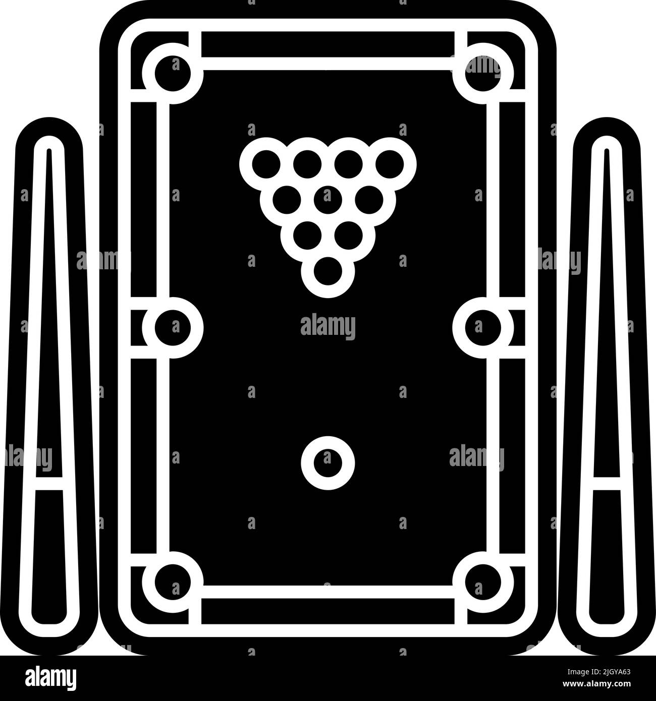 Table games pool table icon Stock Vector Image & Art Alamy