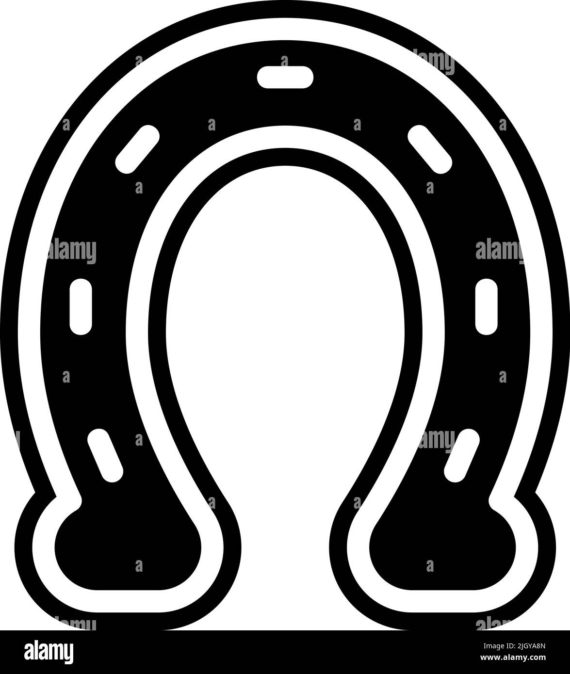Retro horseshoe icon Stock Vector Image & Art Alamy