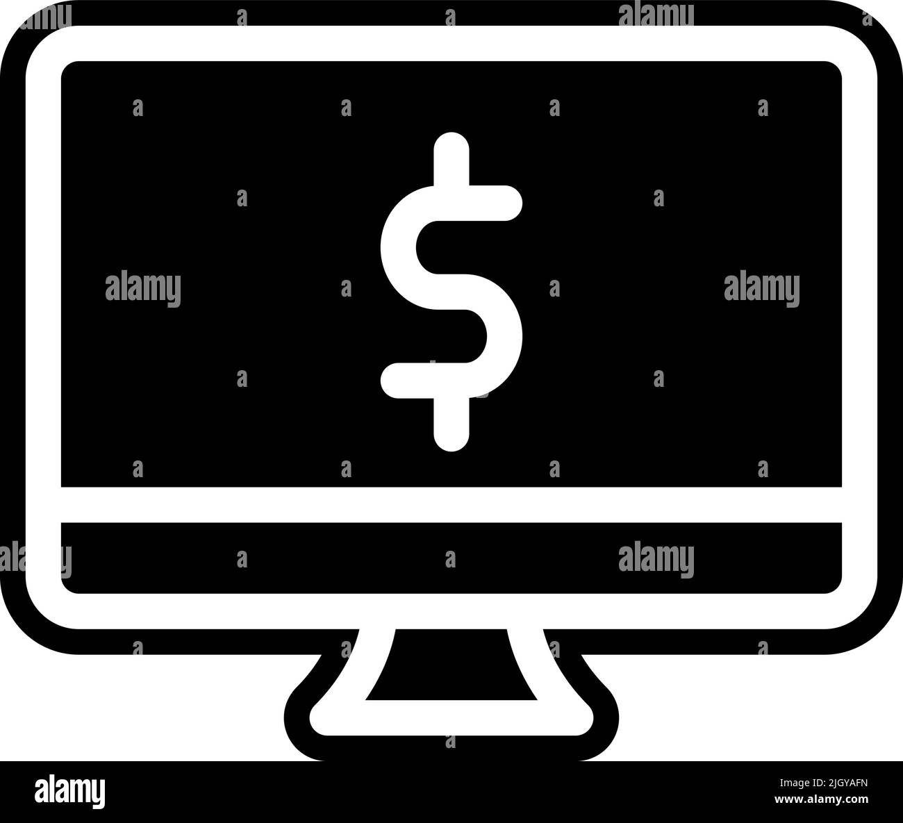 Desktop cart shop online Stock Vector Images - Alamy