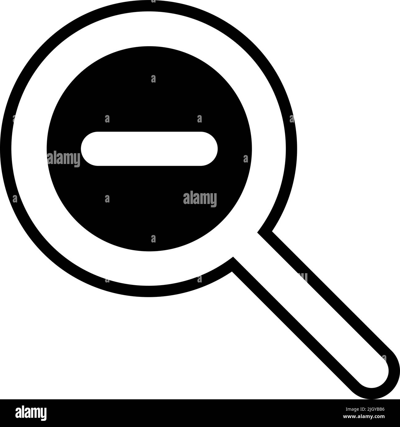 Web buttons zoom out icon Stock Vector Image & Art - Alamy