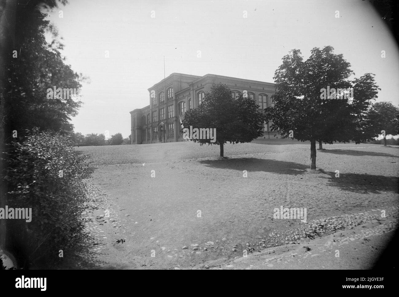 Higher General Education, the School, Skolgatan, Uppsala before 1914. Architect: Scholander, Fredrik Wilhelm Stock Photo
