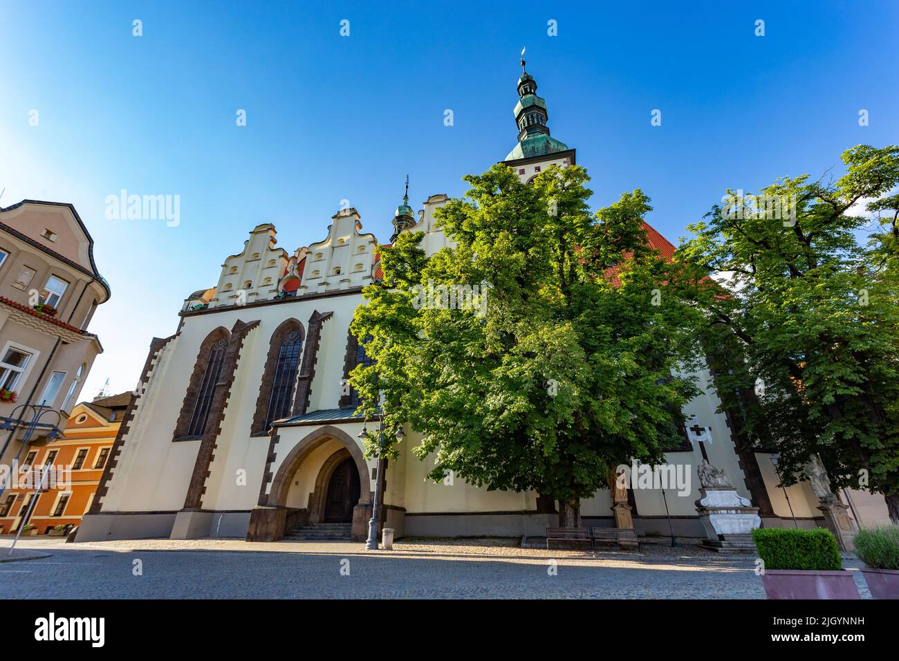 City of Tabor. South Bohemia Stock Photo Alamy