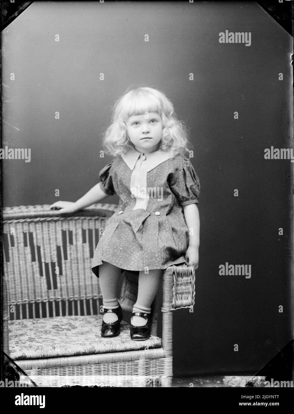 Children's portrait, Östhammar, Uppland. Historical event, name related ...