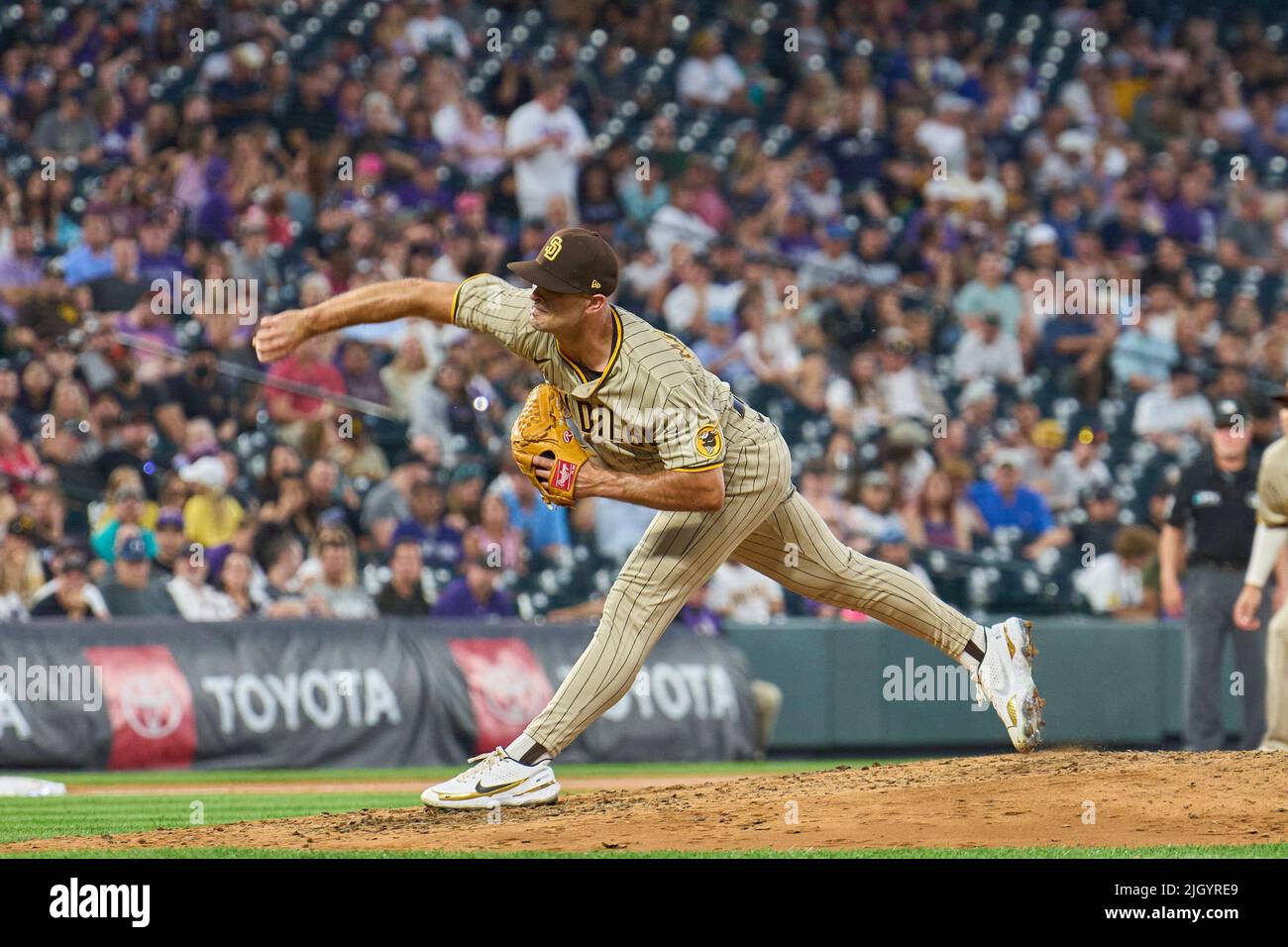 July 12 2022: San Diego pitcher Nick Martinez (22) during the game