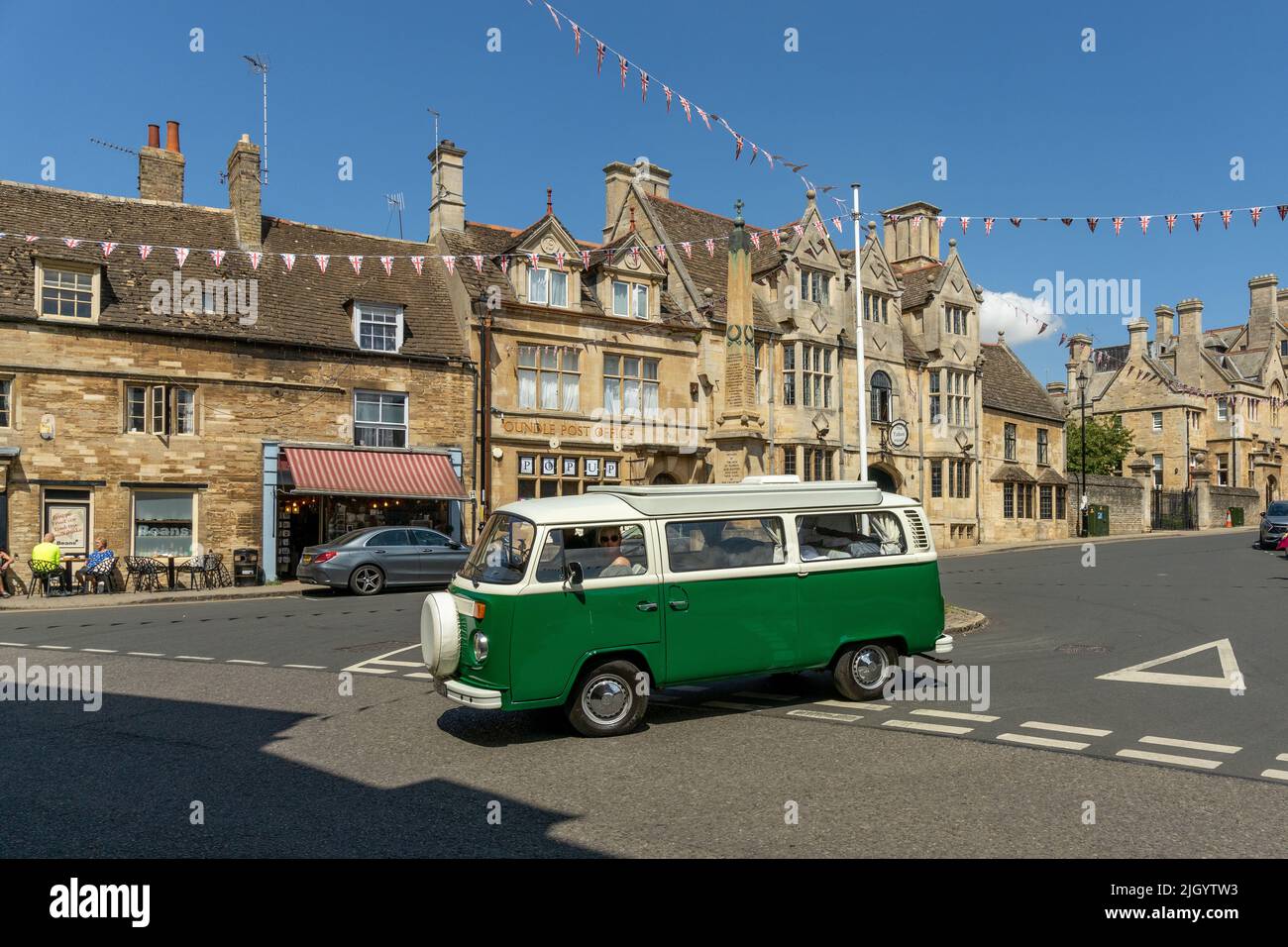 Oundle, a beautiful small town in Northamptonshire Stock Photo