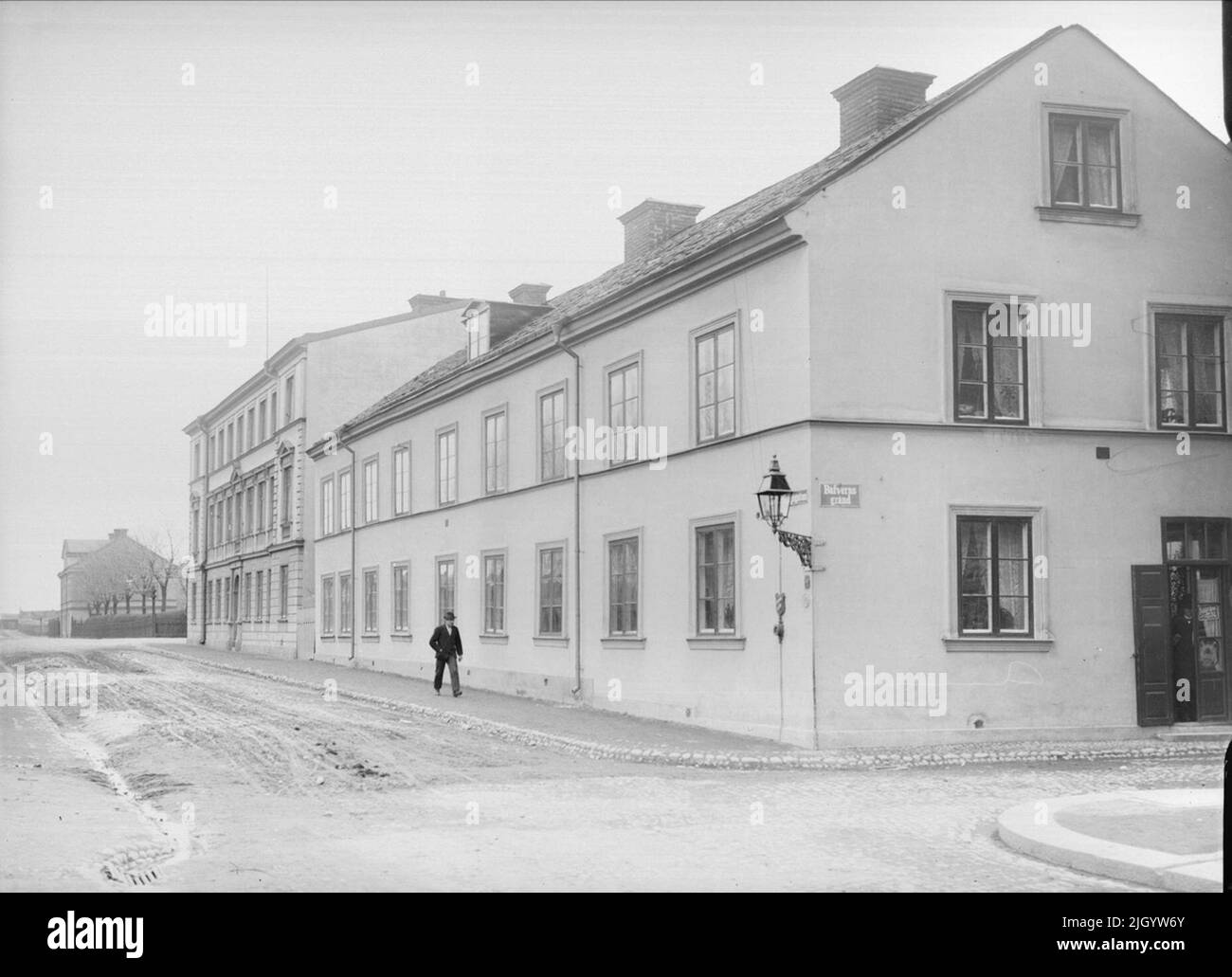 Kungsgatan 71 and Bäverns Gränd 15, Kungsängen, Uppsala 1901 1902. F