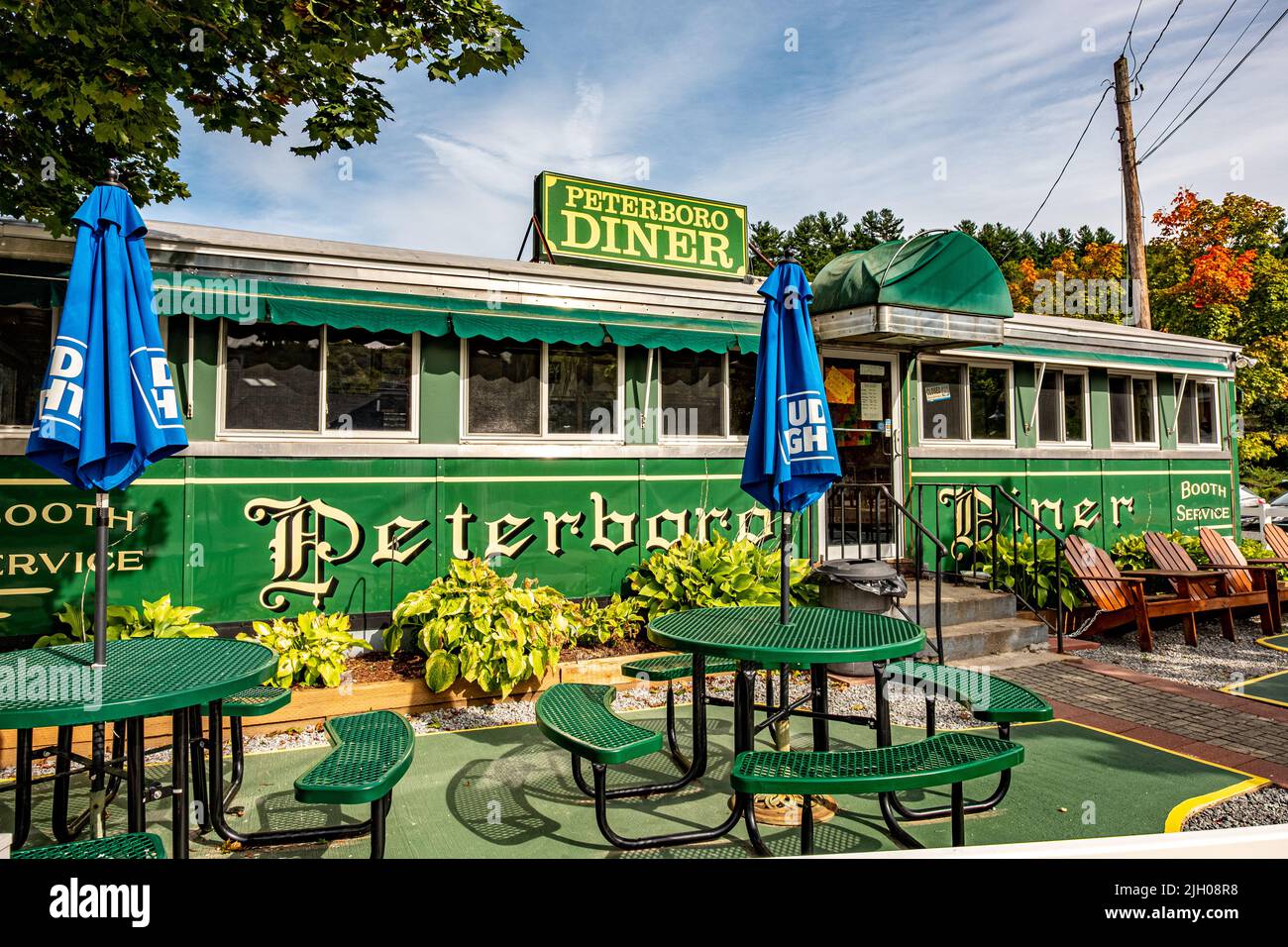 The Peterborough Diner in Peterborough New Hampshire Stock Photo Alamy