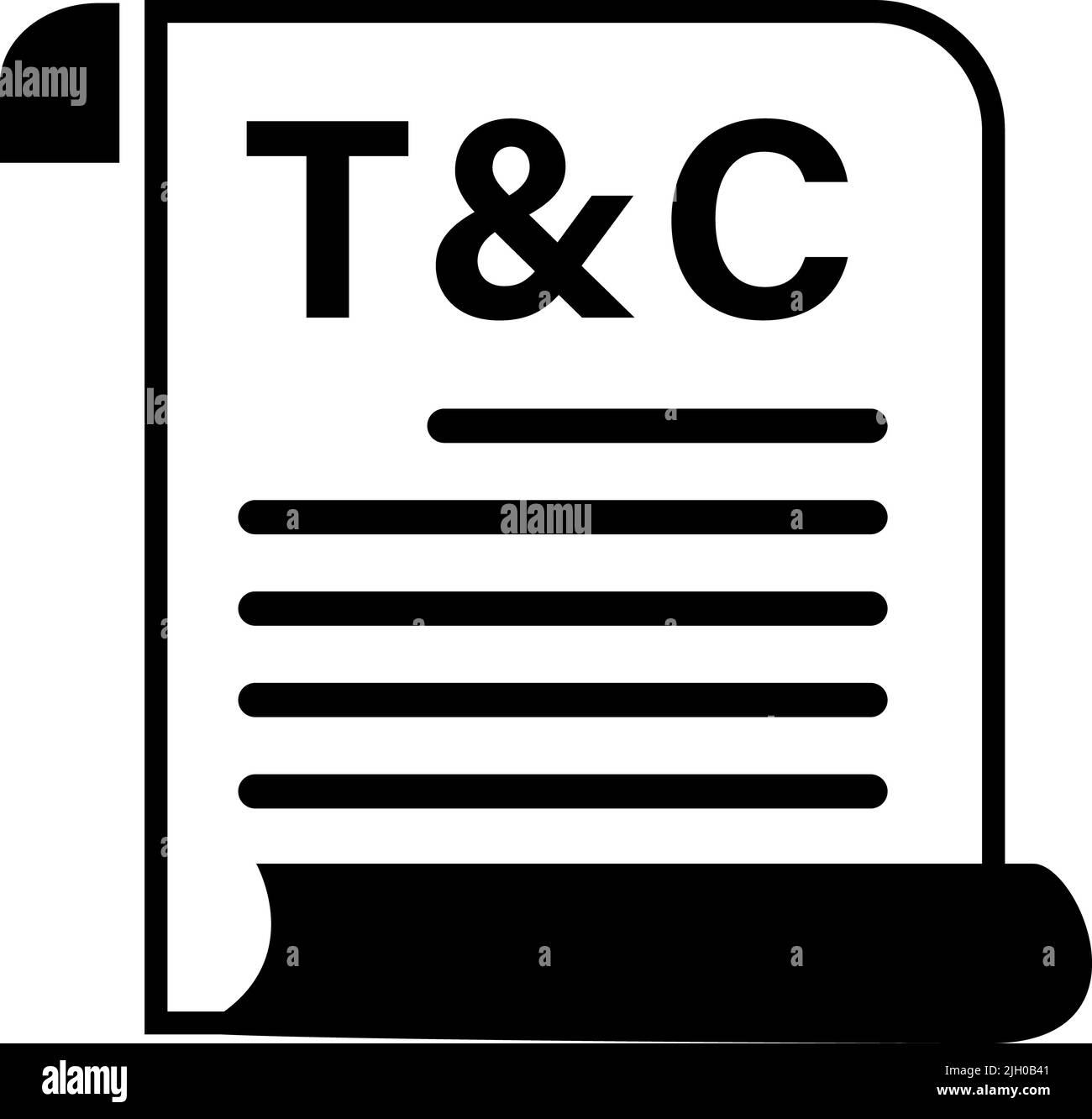terms & conditions icon on white background. terms sign. terms and