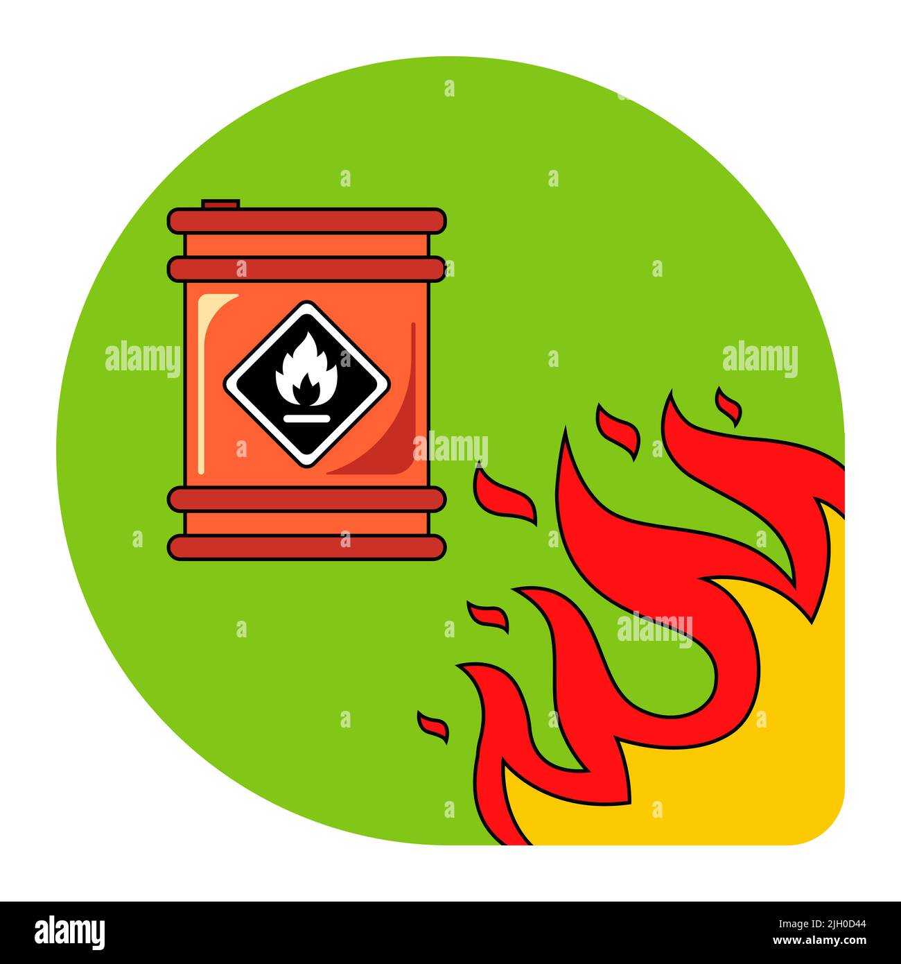 Burn barrel near propane tank hires stock photography and images Alamy