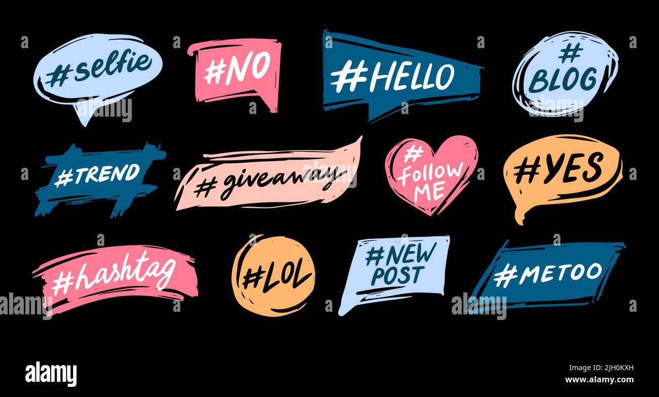 Glossary of Social Media Chat Slang, Shortcuts and Hashtags