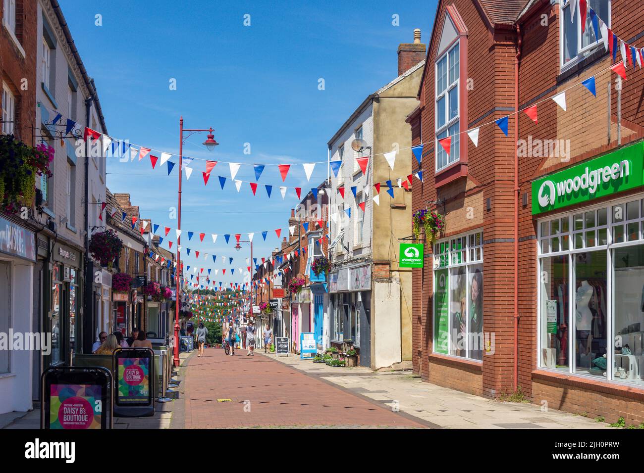 Sheaf Street, Daventry, Northamptonshire, England, United Kingdom Stock Photo