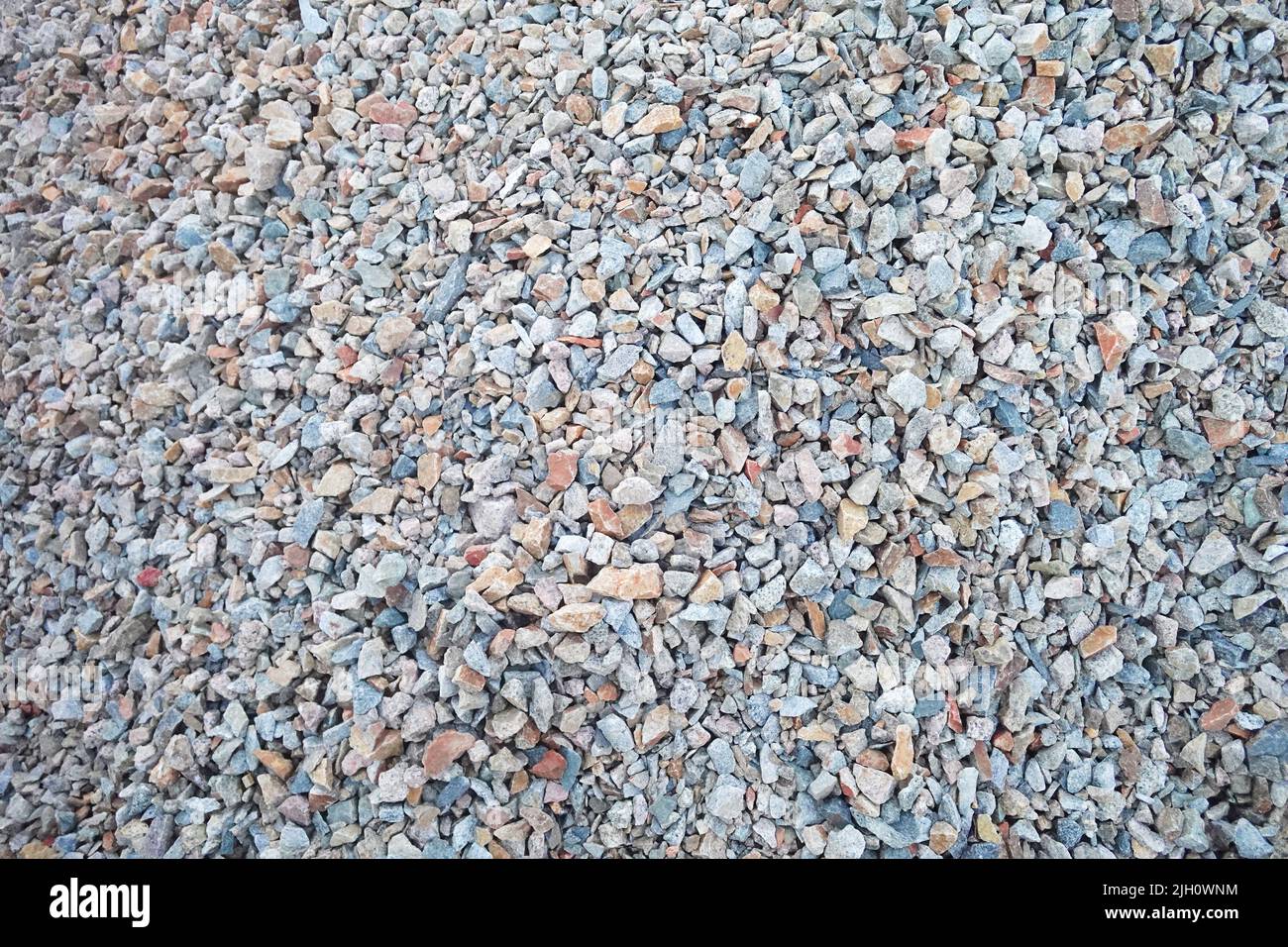 Gravel stones as a background Stock Photo