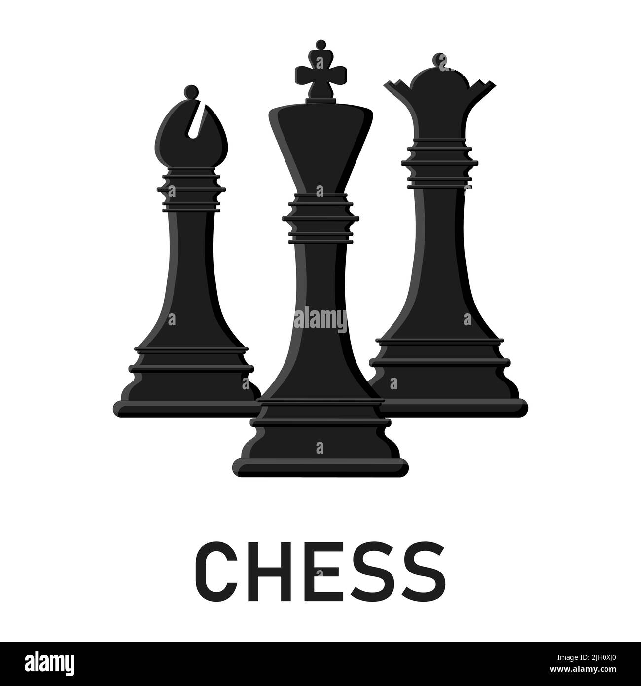 Isolated king chess piece icon Royalty Free Vector Image, piece in chess  king 