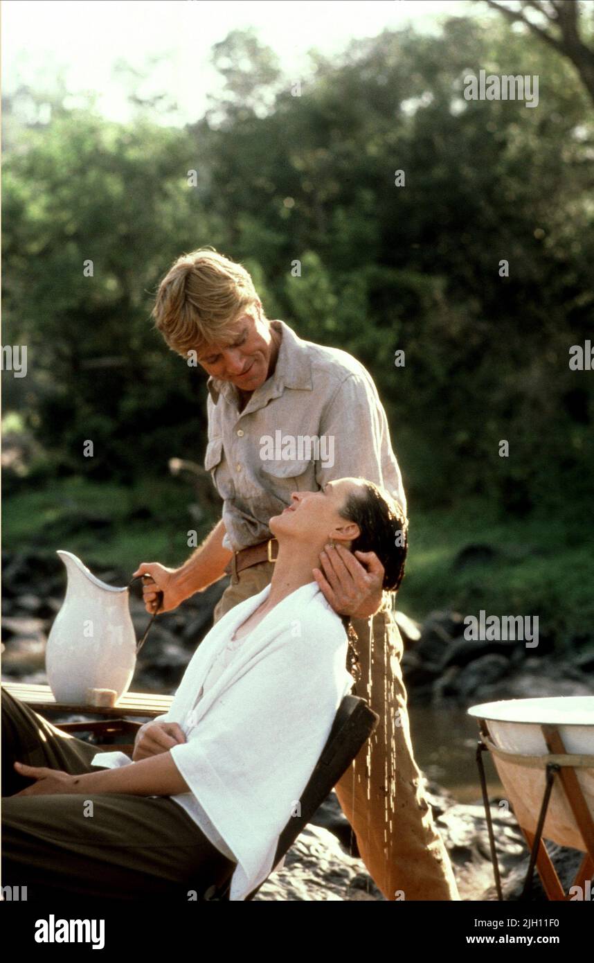 STREEP,REDFORD, OUT OF AFRICA, 1985 Stock Photo