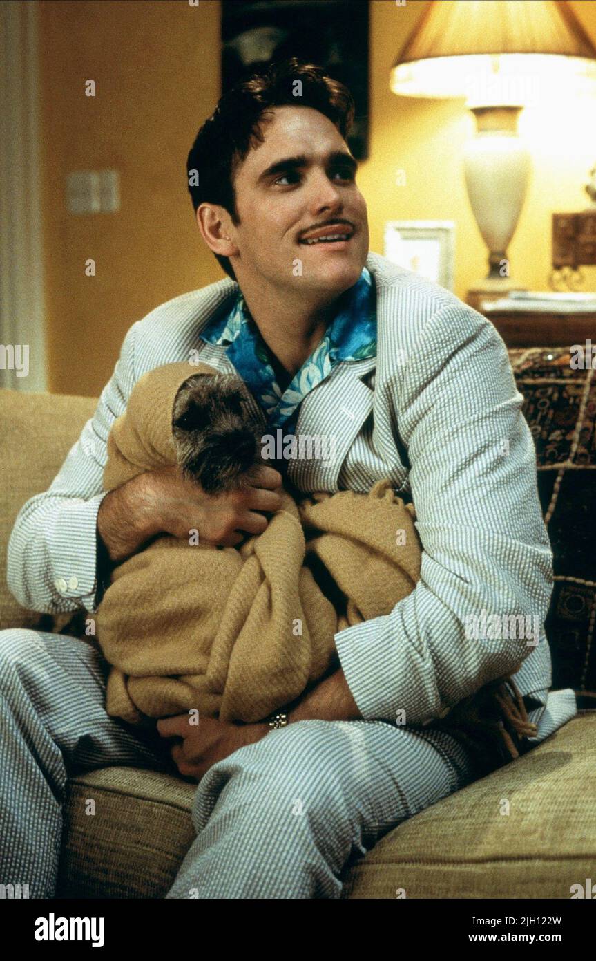 MATT DILLON WITH DOG, THERE'S SOMETHING ABOUT MARY, 1998 Stock Photo