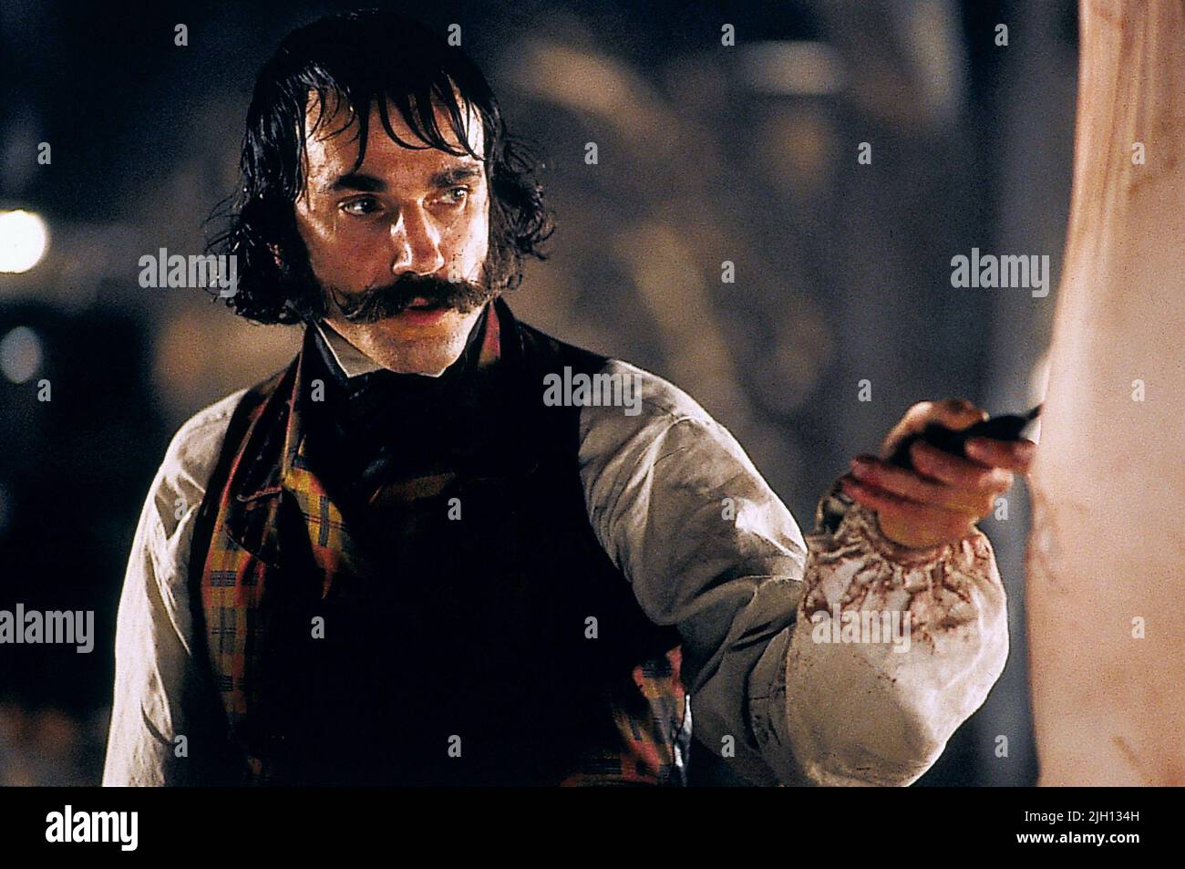 DANIEL DAY-LEWIS, GANGS OF NEW YORK, 2002 Stock Photo