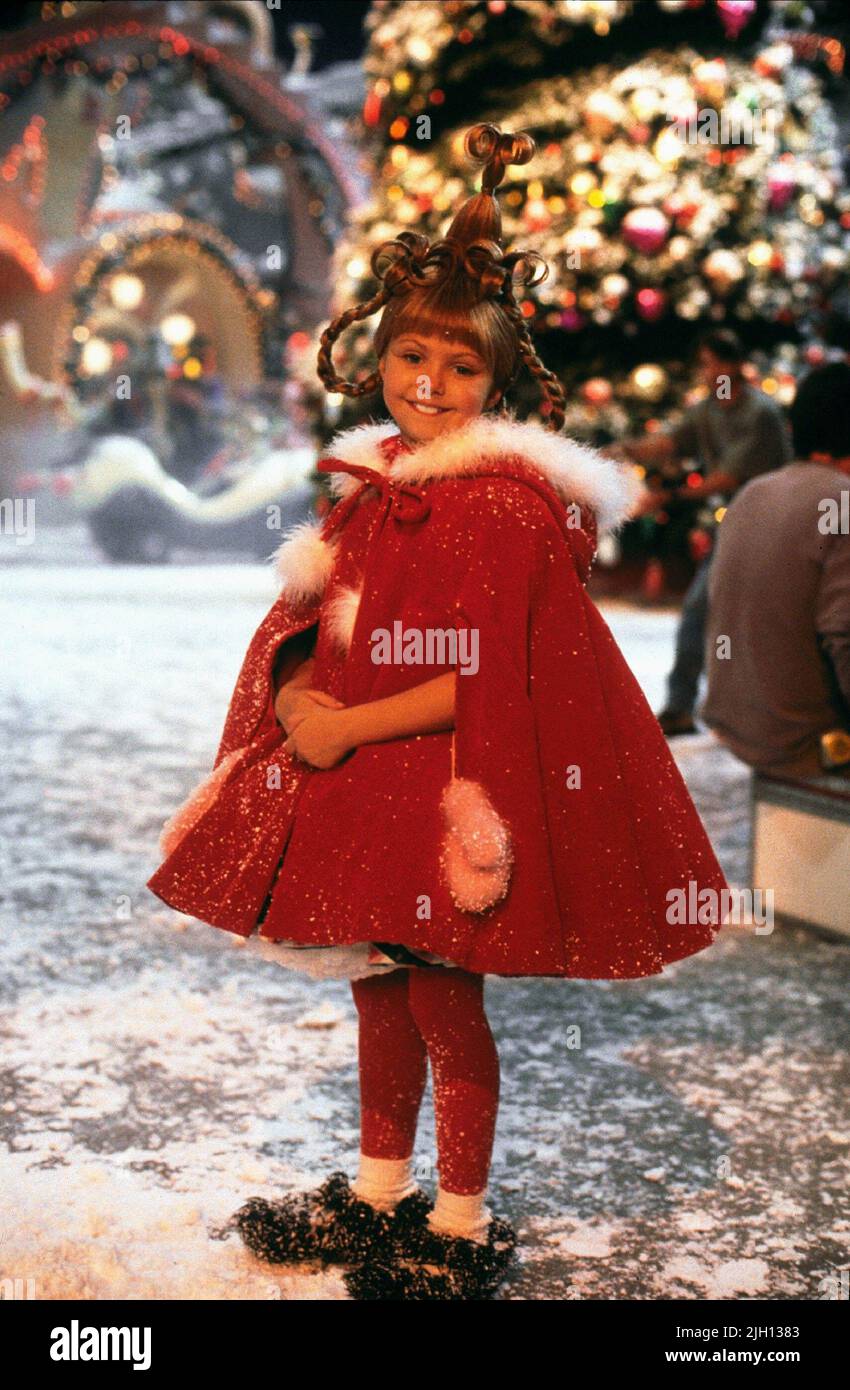 TAYLOR MOMSEN, HOW THE GRINCH STOLE CHRISTMAS, 2000 Stock Photo