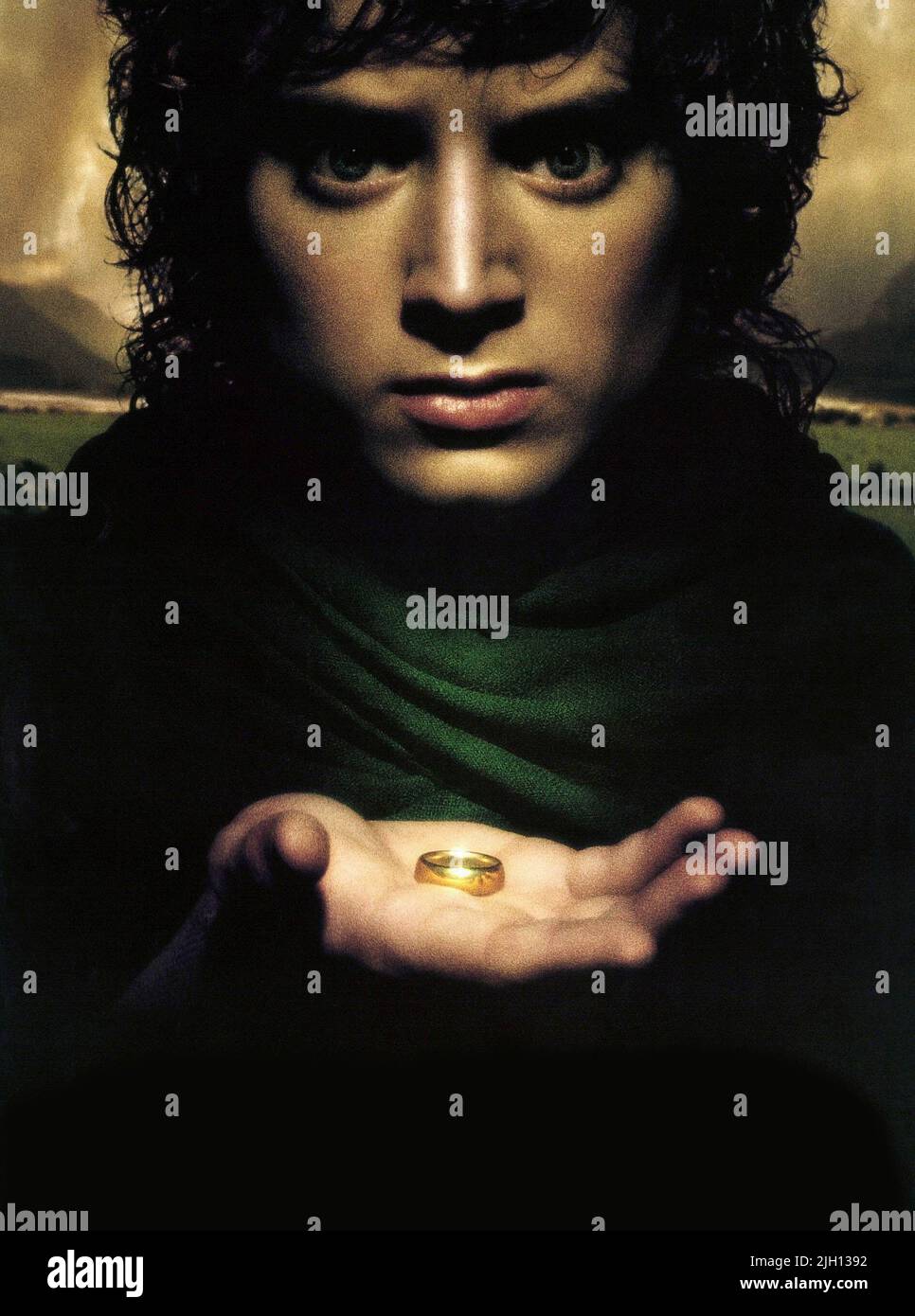 ELIJAH WOOD, THE LORD OF THE RINGS: THE FELLOWSHIP OF THE RING, 2001 Stock Photo