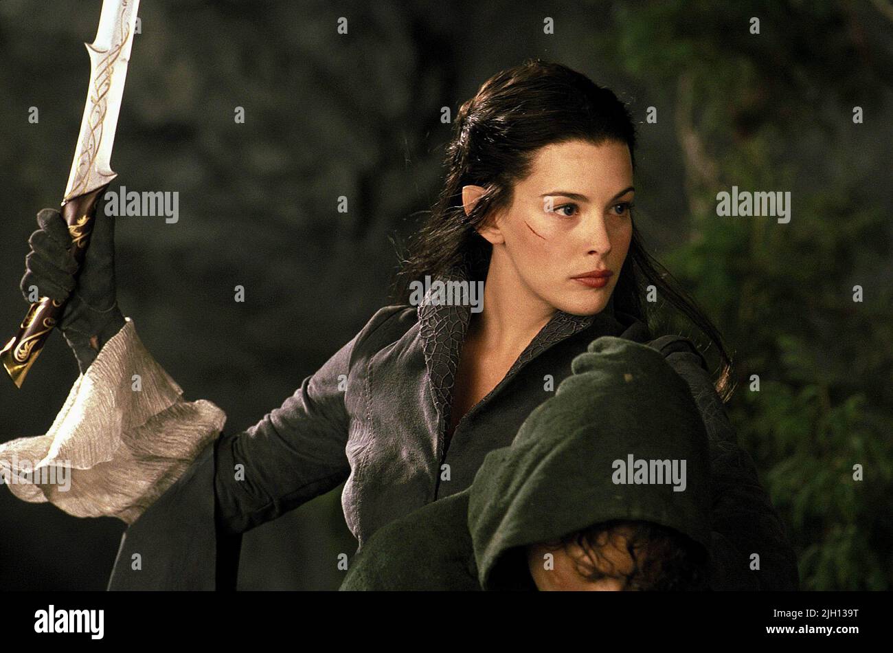 LIV TYLER, THE LORD OF THE RINGS: THE FELLOWSHIP OF THE RING, 2001 Stock Photo