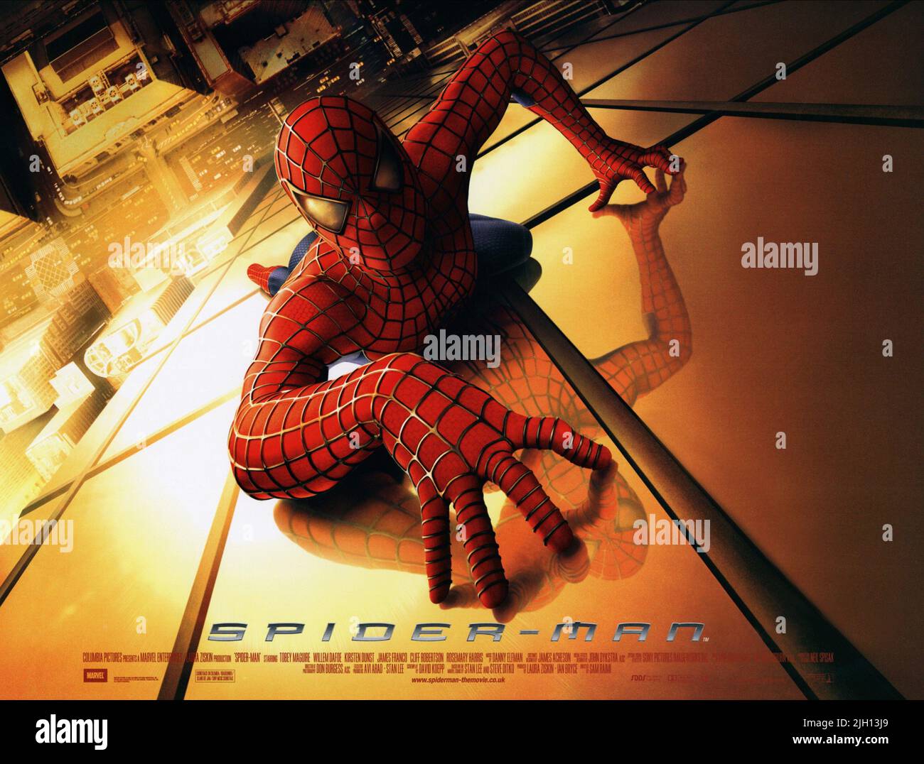 Spider man 2002 movie poster hi-res stock photography and images - Alamy