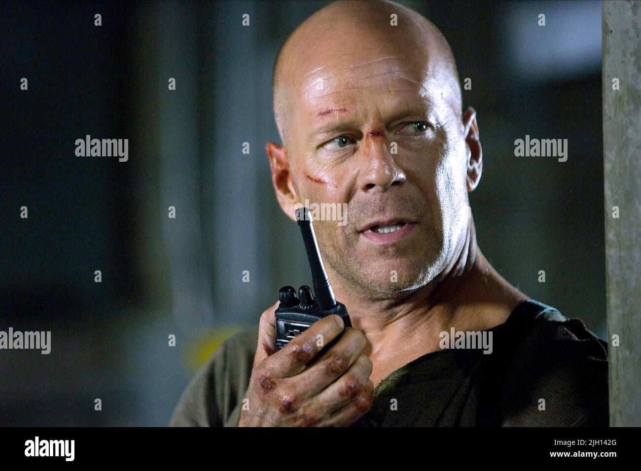 Tête Sculptée Bruce Willis Die Hard 1/6 - Pour Figurine D'action 12 Pouces, En Résine, Modèle Non Officiel