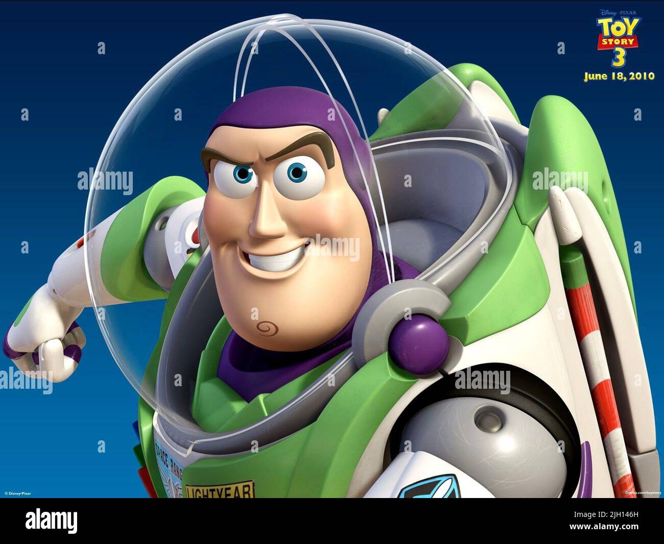 BUZZ LIGHTYEAR, TOY STORY 3, 2010 Stock Photo