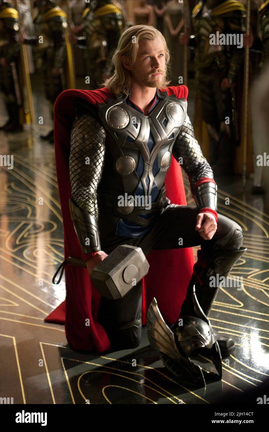 CHRIS HEMSWORTH, THOR, 2011 Stock Photo