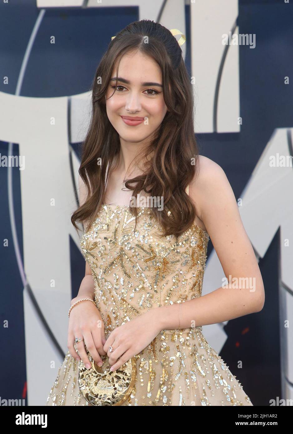 13 July 2022 Hollywood, California Julia Butters, World Premiere Of