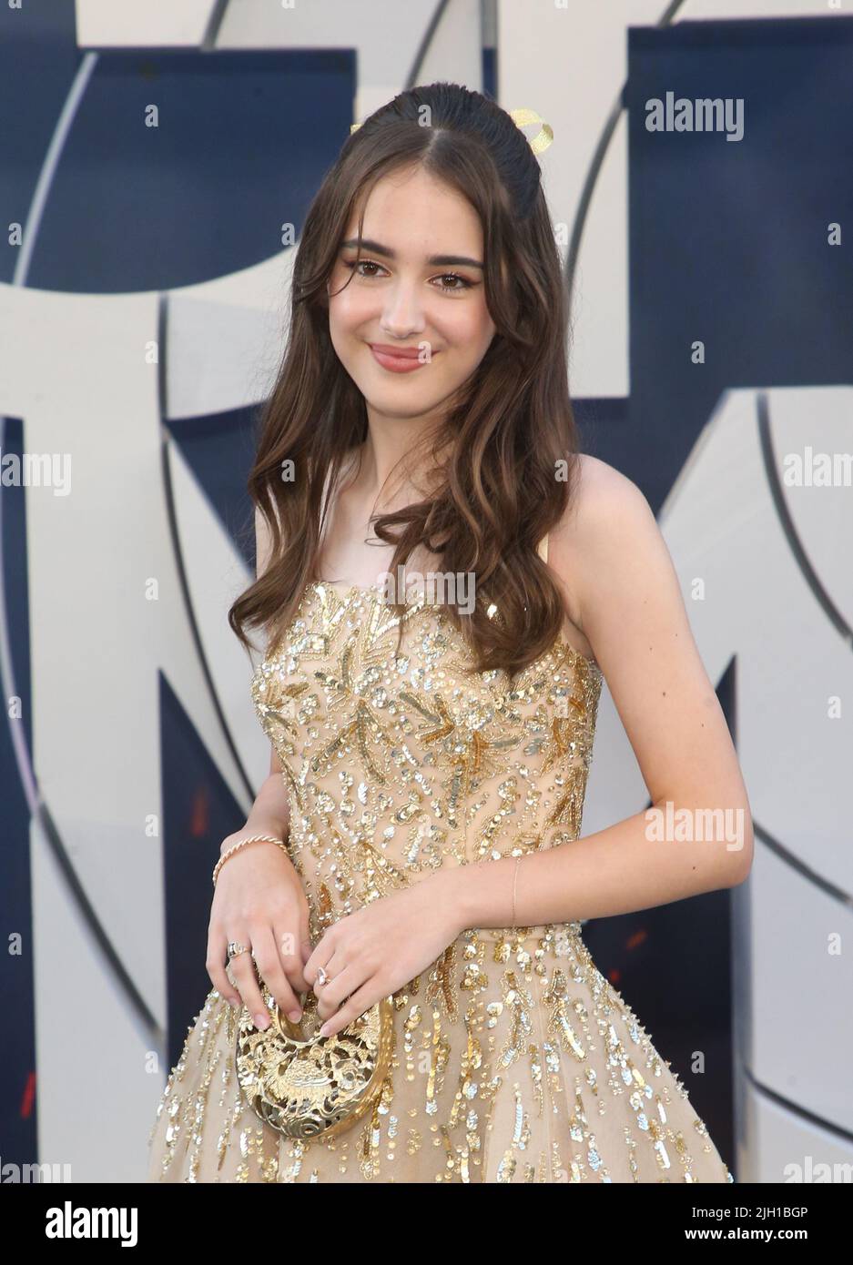 13 July 2022 Hollywood, California Julia Butters, World Premiere Of