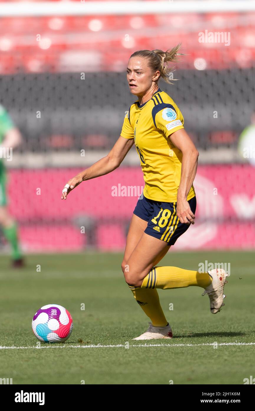 Fridolina Rolfo (Sweden Women) during the Uefa Women s Euro England