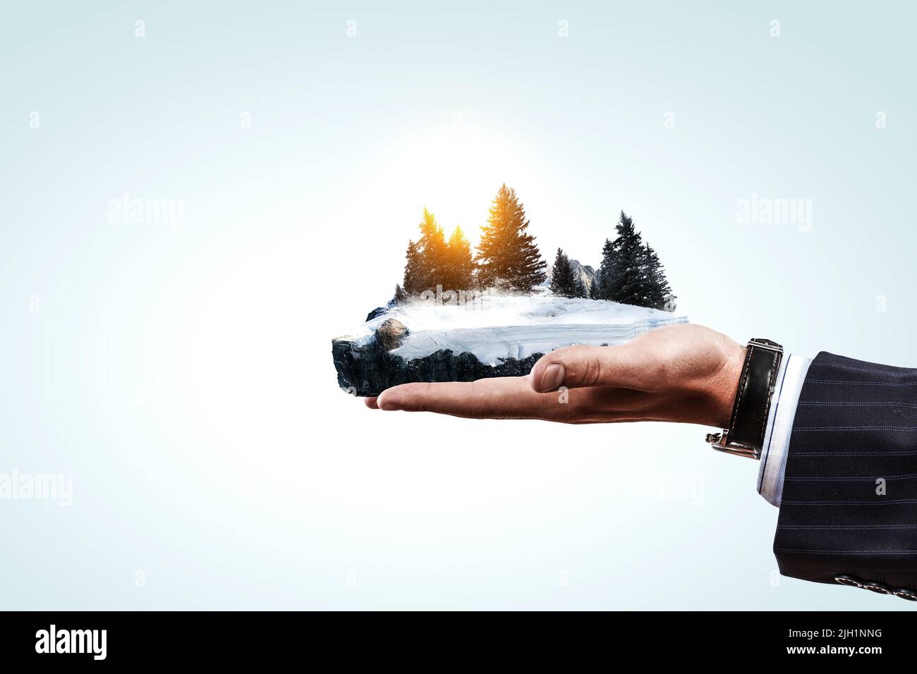 Ecology and global communication concept Stock Photo - Alamy