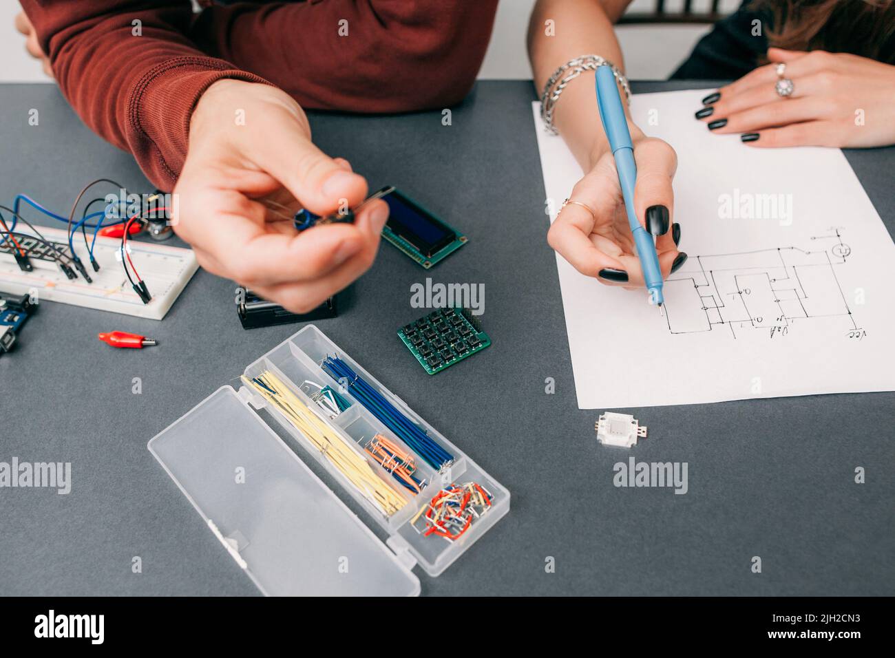 Plan drawing circuit hires stock photography and images Alamy