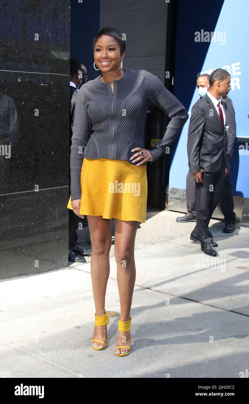 Hosts On Good Morning America PICTURED Alicia Quarles LOCATION New