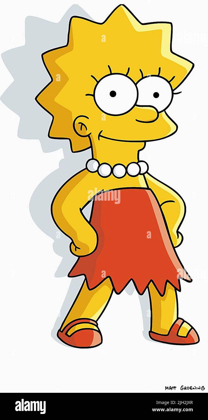 LISA SIMPSON THE SIMPSONS MOVIE 2007 Stock Photo Alamy