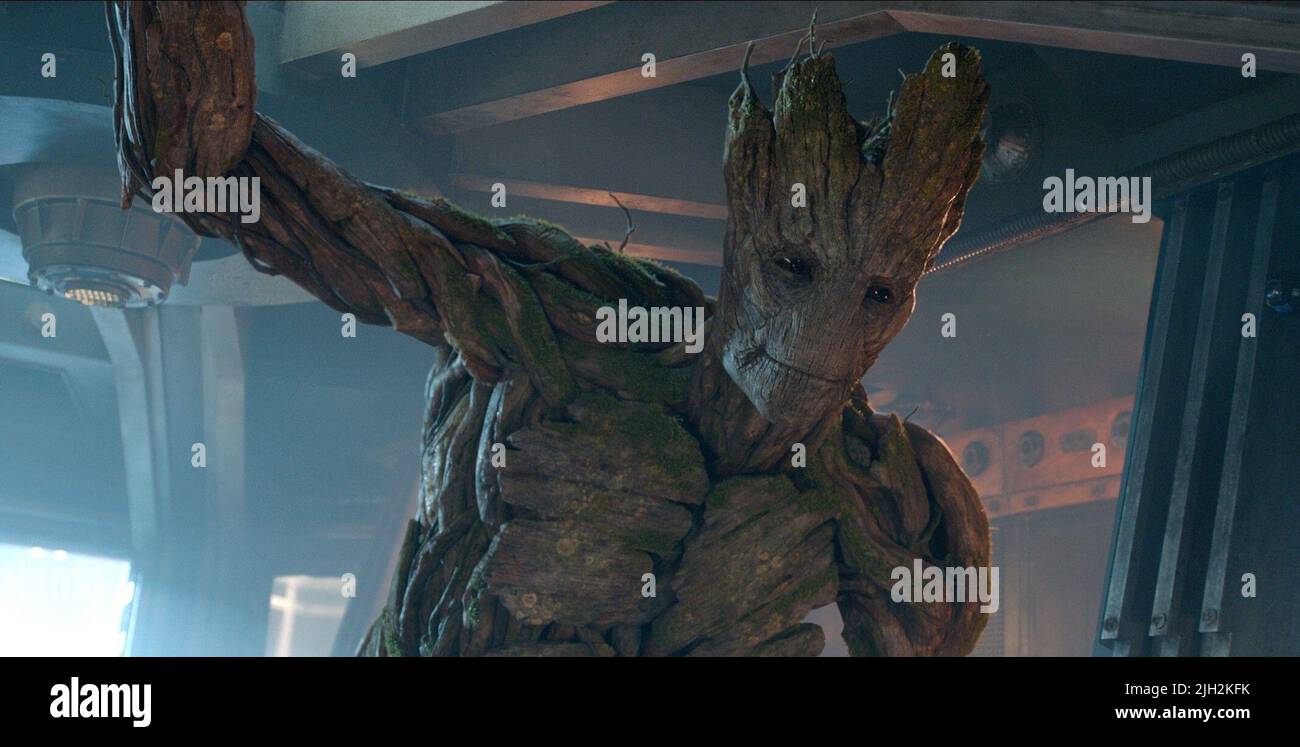 GROOT, GUARDIANS OF THE GALAXY, 2014 Stock Photo