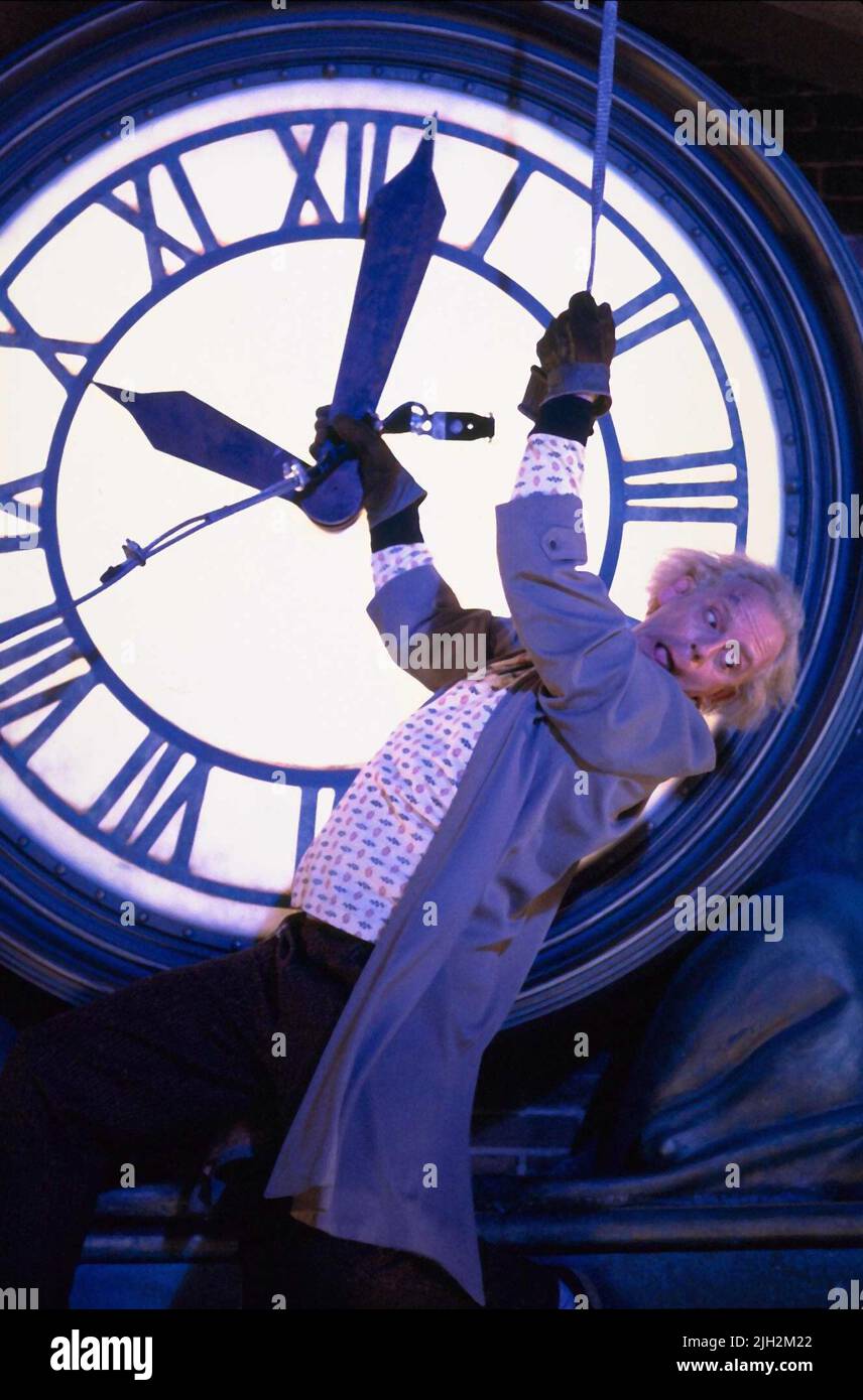 Back to the future film clock hi res stock photography and images Alamy