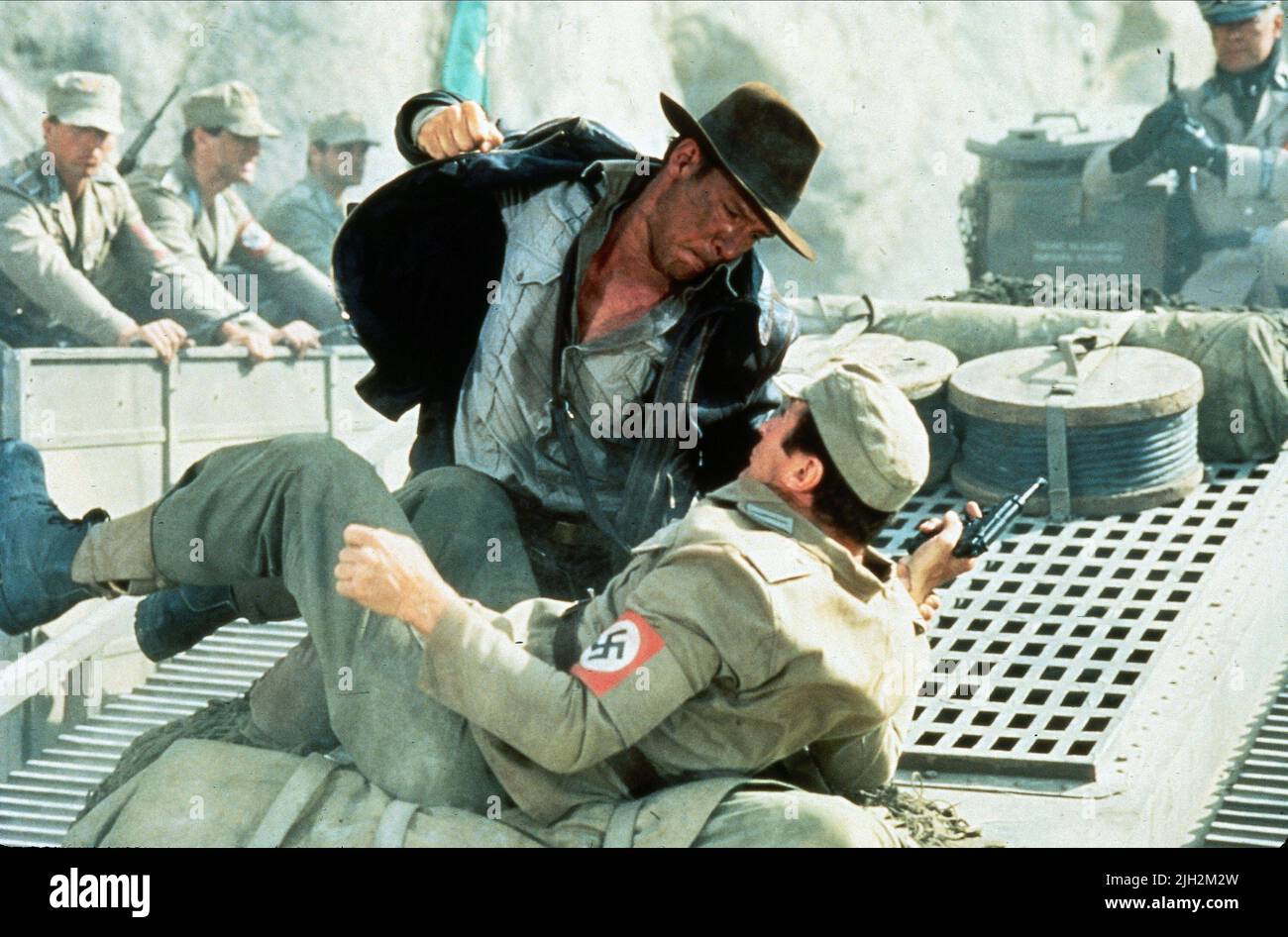 HARRISON FORD, INDIANA JONES AND THE LAST CRUSADE, 1989 Stock Photo