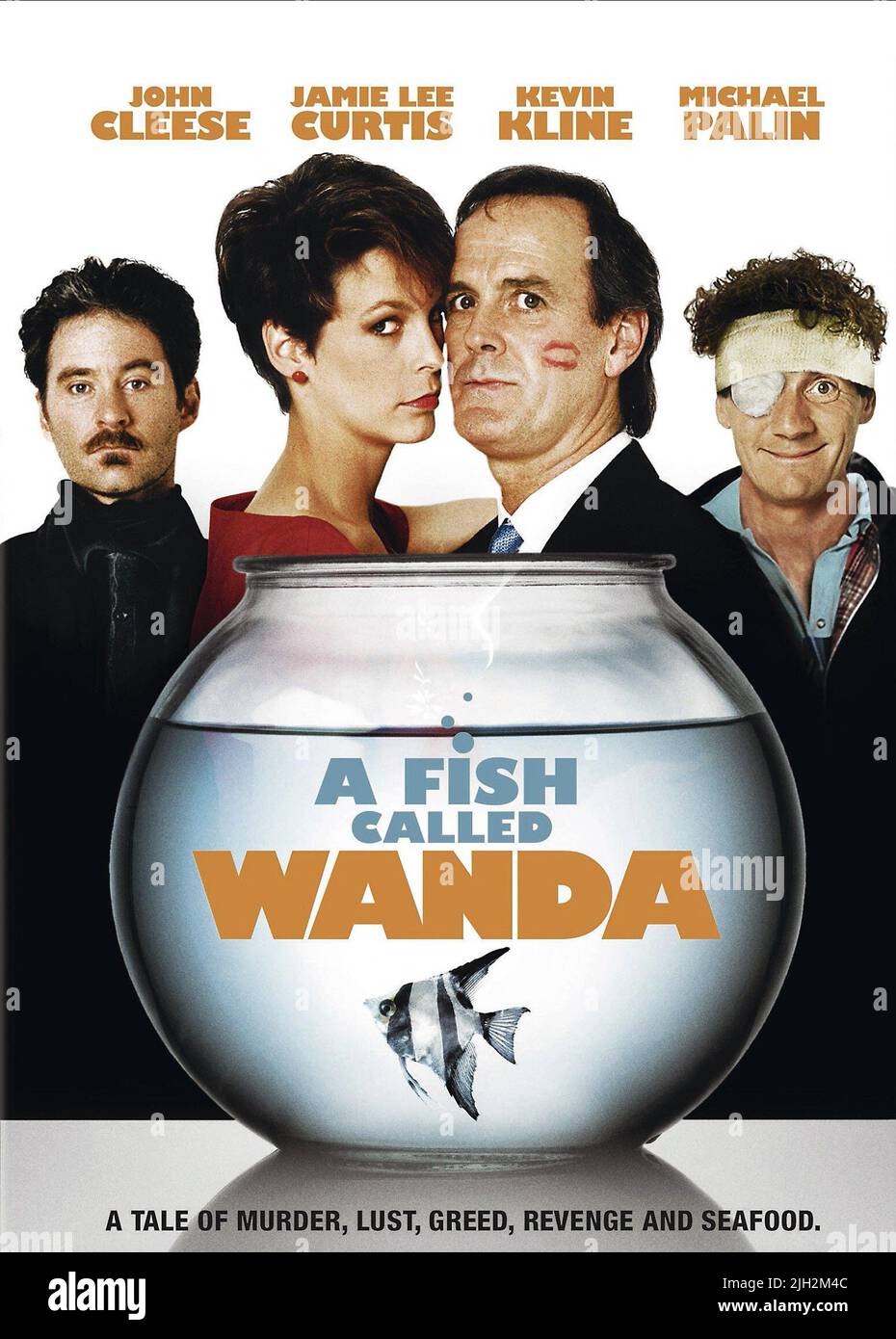 KLINE,CURTIS,CLEESE,POSTER, A FISH CALLED WANDA, 1988 Stock Photo