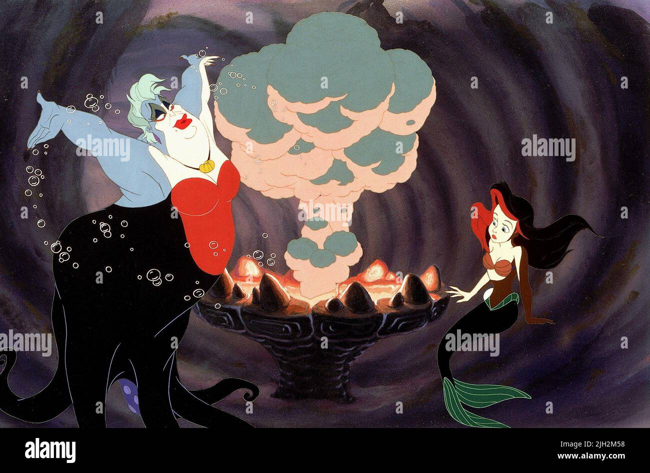 URSULA,ARIEL, THE LITTLE MERMAID, 1989 Stock Photo Alamy