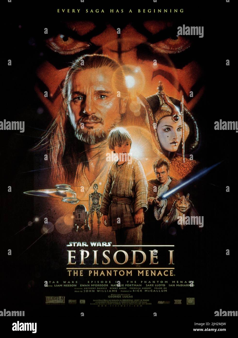 The phantom menace poster hi-res stock photography and images - Alamy